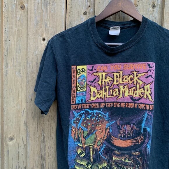 Vintage The Black Dahlia Murder Graphic Band T Shirt Medium - Picture 7 of 8